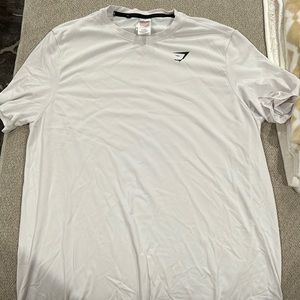 Gymshark White Workout Shirt